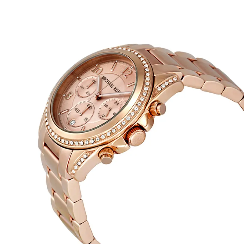 Michael Kors Blair Rose-tone Ladies Watch- MK5263